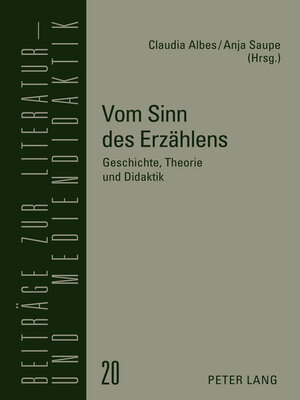 cover image of Vom Sinn des Erzählens